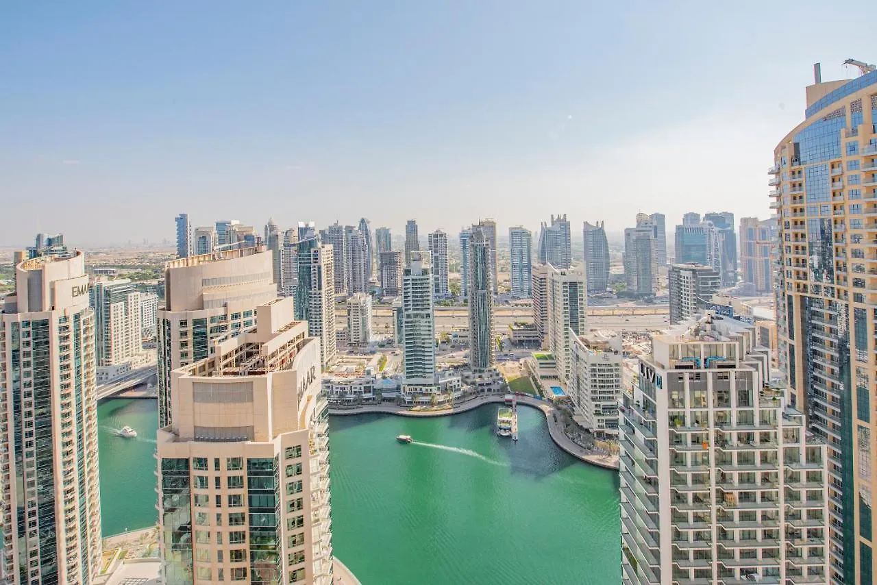 Nasma Luxury Stays- Majestic Marina Views, Lavish 4Br Getaway In Jbr Dubai